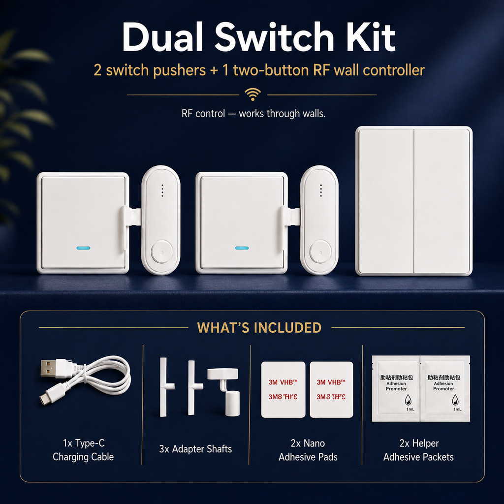 Rovixy Click - Wireless Remote Wall Switch Controller